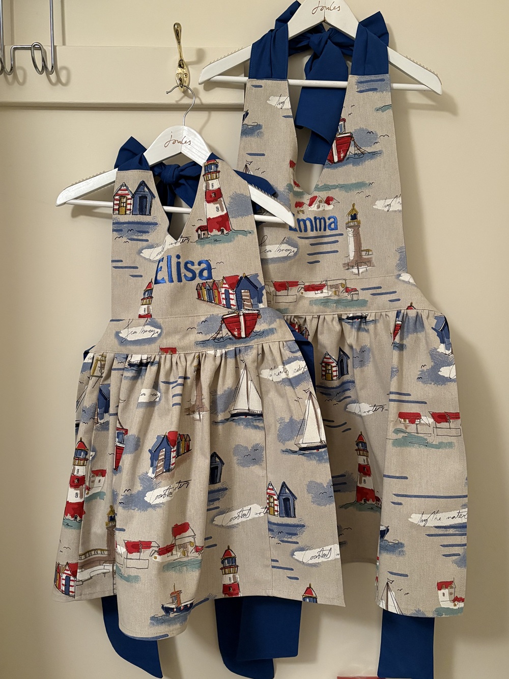 handmade party apron lymington hampshire